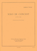 Cover for Gabriel Pierne - Solo De Concert Pour Basson Et Piano. : Leduc by Hal Leonard