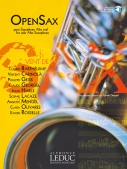 Cover for Open Sax (livre + Fichier Audio Al30702) : Leduc by Hal Leonard