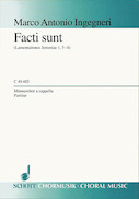 Cover for Facti Sunt : Schott by Hal Leonard