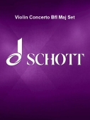 Cover for Violin Concerto Bfl Maj Set : Schott by Hal Leonard