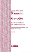 Cover for Gavotte  Oboe/piano : Schott by Hal Leonard
