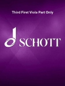 Cover for Third First Viola Part Only : Schott by Hal Leonard