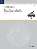 Cover for Five Children's Pieces : Ediciones Joaquin Rodrigo by Hal Leonard
