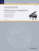 Cover for Theme with Four Variations : Schott by Hal Leonard