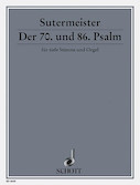 Cover for Psalm 70 & Psalm 86 Low Vioce : Schott by Hal Leonard