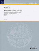 Cover for Deutsches Gloria Dbl. Chorus : Schott by Hal Leonard
