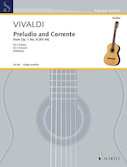 Cover for Preludio and Courante : Schott by Hal Leonard
