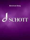 Cover for Bonvicas Song : Schott by Hal Leonard