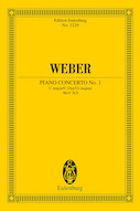 Cover for Piano Concerto 1 Op. 11 C Major WeV N.9 : Schott by Hal Leonard