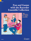 Cover for Fun and Games with the Recorder – Ensemble Collection : Misc by Hal Leonard