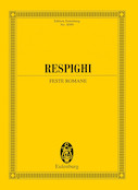 Cover for Feste Romane : Study Score by Hal Leonard