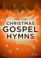 Cover for Christmas Gospel Hymns Satb/piano : Choral by Hal Leonard