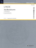 Cover for 14 Miniatures : Woodwind Solo by Hal Leonard