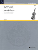 Cover for Para Paloma : String by Hal Leonard