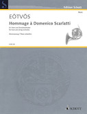 Cover for Hommage a Domenico Scarlatti : Brass Solo by Hal Leonard