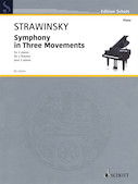 Cover for Symphony in Three Movements : Piano Ensemble by Hal Leonard