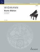 Cover for Bunte Bl&auml;tter (Colorful Leaves) : Piano Duet by Hal Leonard