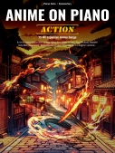 Cover for Anime on Piano (Action) : Piano Solo by Hal Leonard