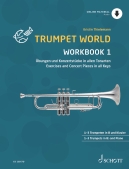 Cover for Trumpet World - Workbook 1 : Brass Solo by Hal Leonard