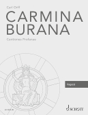 Cover for Carmina Burana: Cantiones Profanae : Schott by Hal Leonard