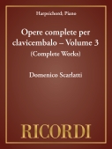 Cover for Opere complete per clavicembalo – Volume 3 (Complete Works) : Piano by Hal Leonard