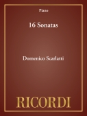 Cover for 16 Sonatas : Piano Collection by Hal Leonard