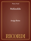 Cover for Mefistofele : Vocal Score by Hal Leonard