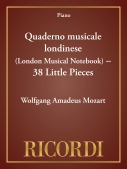 Cover for Quaderno musicale londinese (London Musical Notebook) &ndash; 38 Little Pieces : Piano Collection by Hal Leonard