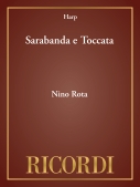 Cover for Sarabanda e Toccata : Harp Solo by Hal Leonard