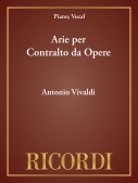Cover for Arie per Contralto da Opere : Vocal Collection by Hal Leonard