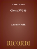 Cover for Gloria RV589 : Choral Large Works by Hal Leonard