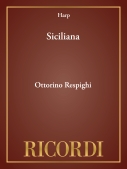 Cover for Siciliana : Harp Solo by Hal Leonard