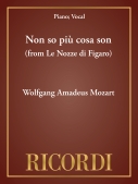 Cover for Non so più cosa son (from <i>Le Nozze di Figaro</i>) : Vocal Solo by Hal Leonard