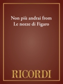 Cover for Non pi&ugrave; andrai from Le nozze di Figaro : Vocal Solo by Hal Leonard