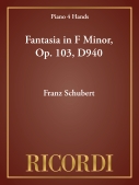 Cover for Fantasia in F Minor, Op. 103, D940 : Piano Duet by Hal Leonard