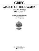 Cover for March of the Dwarfs : Piano Solo by Hal Leonard