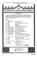 Cover for Awake the Trumpet's Lofty Sound (from <i>Samson</i>) : Choral by Hal Leonard