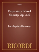 Cover for Preparatory School Velocity, Op. 276 : Piano Method by Hal Leonard