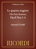 Cover for Le quattro stagioni (The Four Seasons), Op.8 Nos.1-4 : String Orchestra by Hal Leonard