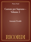 Cover for Cantate per Soprano – Volume 2 : Vocal Collection by Hal Leonard