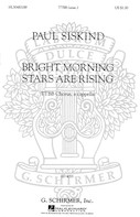 Cover for Bright Morning Stars are Rising : Choral by Hal Leonard