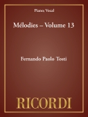 Cover for M&eacute;lodies &ndash; Volume 13 : Vocal by Hal Leonard