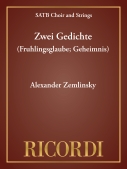 Cover for Zwei Gedichte (Fr&uuml;hlingsglaube; Geheimnis) : Special Import by Hal Leonard