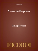 Cover for Messa da Requiem : Study Score by Hal Leonard