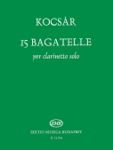 Cover for 15 Bagatelle : EMB by Hal Leonard
