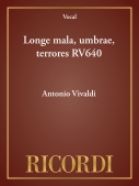 Cover for Longe mala, umbrae, terrores RV640 : Vocal by Hal Leonard