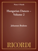 Cover for Hungarian Dances – Volume 2 : Piano Duet by Hal Leonard