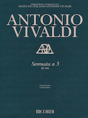 Cover for Serenata a 3, RV 690 : String by Hal Leonard