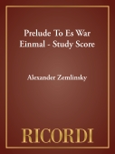 Cover for Prelude To Es War Einmal - Study Score : Misc by Hal Leonard