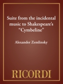 Cover for Suite from the incidental music to Shakespeare's “Cymbeline” : Misc by Hal Leonard